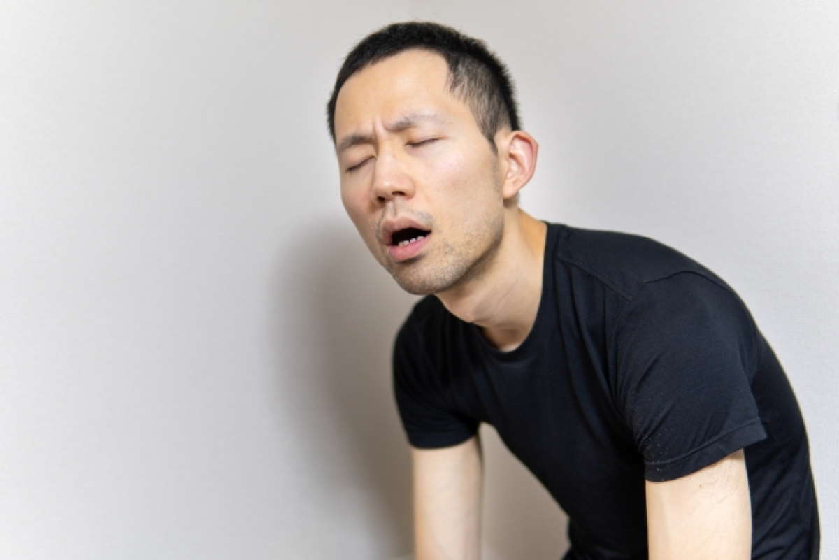 諦めた男性