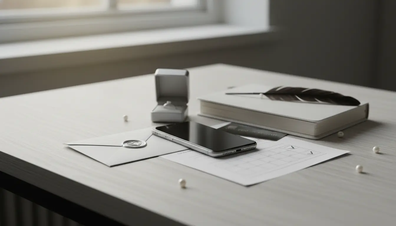 ブライダルネットで出会った相手に指輪を準備、退会手続き中